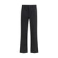Burberry Black Cotton Chino Pants