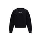 Palm Angels Black Cotton Sweatshirt