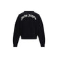 Palm Angels Black Cotton Sweatshirt