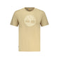 Timberland Beige Cotton Men Shirt