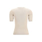 Max Mara Beige Viscose T-Shirt