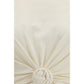 Magda Butrym Beige Cotton Sleeveles T-Shirt