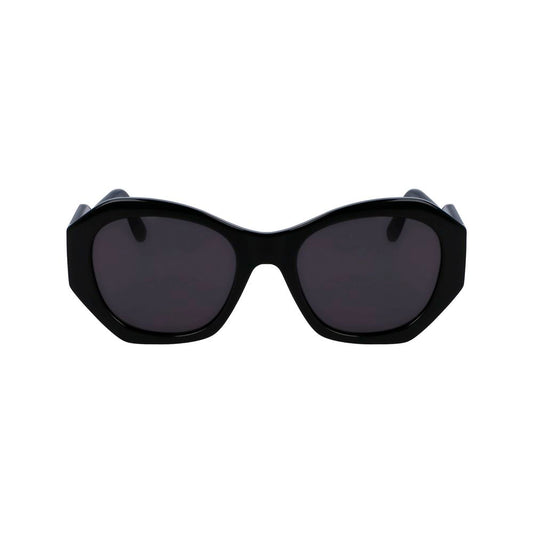 Karl Lagerfeld Black Injected Sunglasses