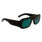 Karl Lagerfeld Brown Injected Sunglasses