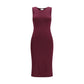 SA SU PHI Purple Silk Long Dress