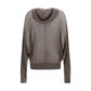 Rick Owens Gray Cashmere Hoodie