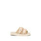 Forte_Forte Multicolor Polyester Strap-On Sandals