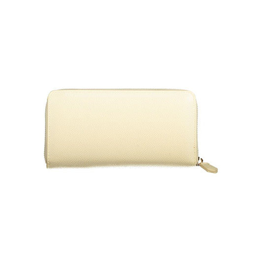 Mario Valentino Beige Polyurethane Women's Wallet