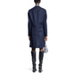 Maison Margiela Blue Wool Coat