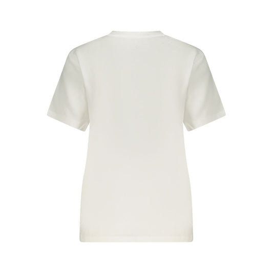 Converse White Cotton Womens T-Shirt