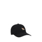 Maison Kitsuné Black Cotton Cap (Baseball Hat)