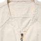 Dolce & Gabbana Off White Cotton FullZip Denim Blouson Jacket