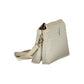 Mario Valentino Beige Polyurethane Women's Bag with Adjustable Shoulder Strap