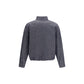 Fendi Blue Linen Denim Jacket
