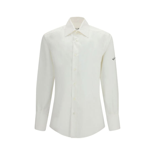 MM6 White Cotton Dress Shirt