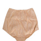 Dolce & Gabbana Beige Silk Blend High Waist Girdle Panty Underwear