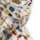 Dolce & Gabbana White Sailor Print Polyester Bottoms Underwear