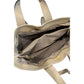 Baldinini Trend Beige Leather Women Shoulder Bag