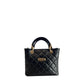 Baldinini Trend Black Leather Women Handbag