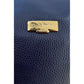 Baldinini Trend Blue Cow Women Bag