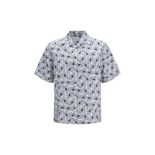 Prada Multicolor Cotton Pattern Shirt