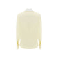 Loewe Bicolor Silk Dress Shirt