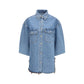 Ella Blue Cotton Denim Jacket