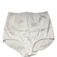 Dolce & Gabbana White Silk Blend High Waist Girdle Panty Underwear