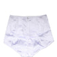 Dolce & Gabbana White Silk Blend High Waist Girdle Panty Underwear