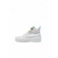 Superga White Fabric Chunky Sneakers