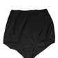 Dolce & Gabbana Black Silk Blend High Waist Girdle Panty Underwear