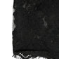 Dolce & Gabbana Black Lace Bandeau Bra Tube Top Underwear