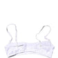 Dolce & Gabbana White Semi-Pad Underwire Balconette Bra Underwear