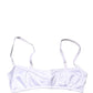 Dolce & Gabbana White Semi-Pad Underwire Balconette Bra Underwear