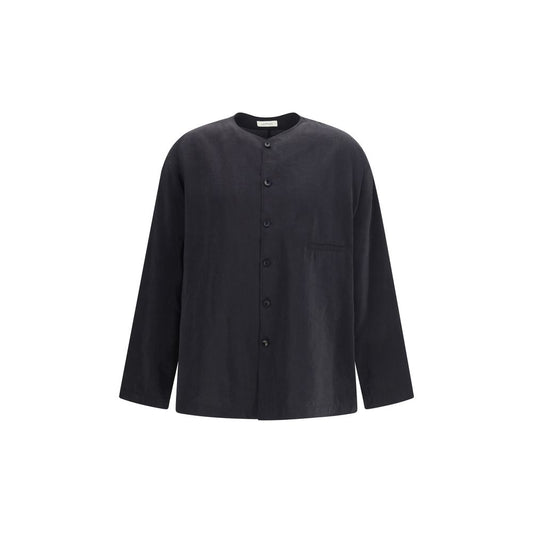 Lemaire Black Silk Shirt