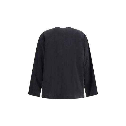 Lemaire Black Silk Shirt