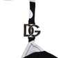 Dolce & Gabbana Black White Zebra Bikini Top Bottom Swimwear