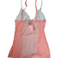 Roberto Cavalli Multicolor Sheer Lace Lingerie Chemise Top Underwear
