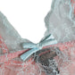 Roberto Cavalli Multicolor Sheer Lace Lingerie Chemise Top Underwear