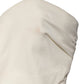 Elisabetta Franchi Off White Strapless One Piece Swimsuit Swimwear