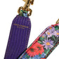 Dolce & Gabbana Multicolor Floral Leather Bag Accessory Shoulder Strap