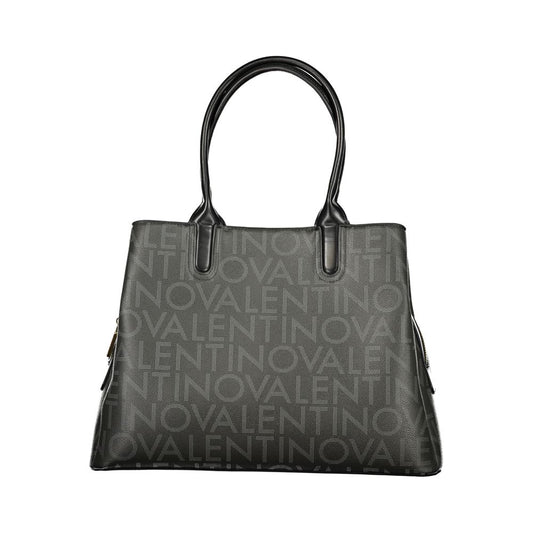 Mario Valentino Black Polyurethane Women's Bag