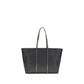 Valentino Garavani Black Calf Leather Bos Taurus Shoulder Bag