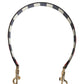 Dolce & Gabbana Multicolor Leather Striped Bag Accessory Shoulder Strap