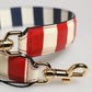 Dolce & Gabbana Multicolor Leather Striped Bag Accessory Shoulder Strap