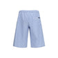 Dolce & Gabbana Blue Cotton Bermuda Shorts