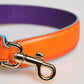 Dolce & Gabbana Orange Purple Calf Leather Bag Accessory  Shoulder Strap