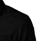 Dolce & Gabbana Black MARTINI Cotton Slim Dress Formal Shirt