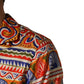 Dolce & Gabbana Multicolor Sicilian Carretto Twill Cotton Men Shirt