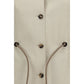 Max Mara Beige Linen Full-Length Jacket